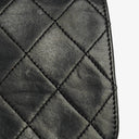 Chanel Classic Full Flap Bag Black Quilted Leather 24K Gold-Plated Hardware