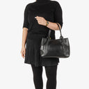 Gucci Black Leather Shoulder Bag