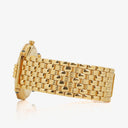 Christian Dior 33mm Octagon Gold Tone Stainless Steel Quartz Watch