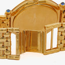 Christian Dior 33mm Octagon Gold Tone Stainless Steel Quartz Watch