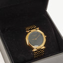 Christian Dior 33mm Octagon Gold Tone Stainless Steel Quartz Watch