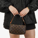 Louis Vuitton Pochette Accessoires Monogram Canvas Clutch Handbag