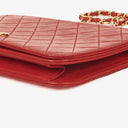 Chanel Classic Full Flap Bag Red Quilted Lambskin