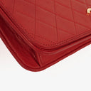 Chanel Classic Full Flap Bag Red Quilted Lambskin