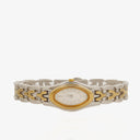 Yves Saint Laurent Oval Two-Tone Stainless Steel Watch
