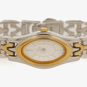 Yves Saint Laurent Oval Two-Tone Stainless Steel Watch