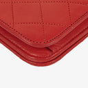 Chanel Classic Full Flap Bag Red Quilted Lambskin