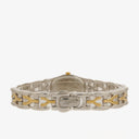 Yves Saint Laurent Oval Two-Tone Stainless Steel Watch