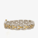 Yves Saint Laurent Oval Two-Tone Stainless Steel Watch