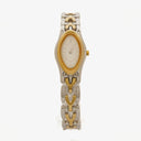 Yves Saint Laurent Oval Two-Tone Stainless Steel Watch