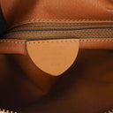 Celine Brown Macadam Coated Canvas Vanity Pouch
