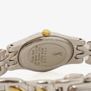 Yves Saint Laurent Oval Two-Tone Stainless Steel Watch