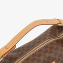Celine Brown Macadam Coated Canvas Vanity Pouch