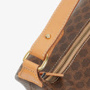 Celine Brown Macadam Coated Canvas Vanity Pouch