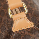 Celine Brown Macadam Coated Canvas Vanity Pouch