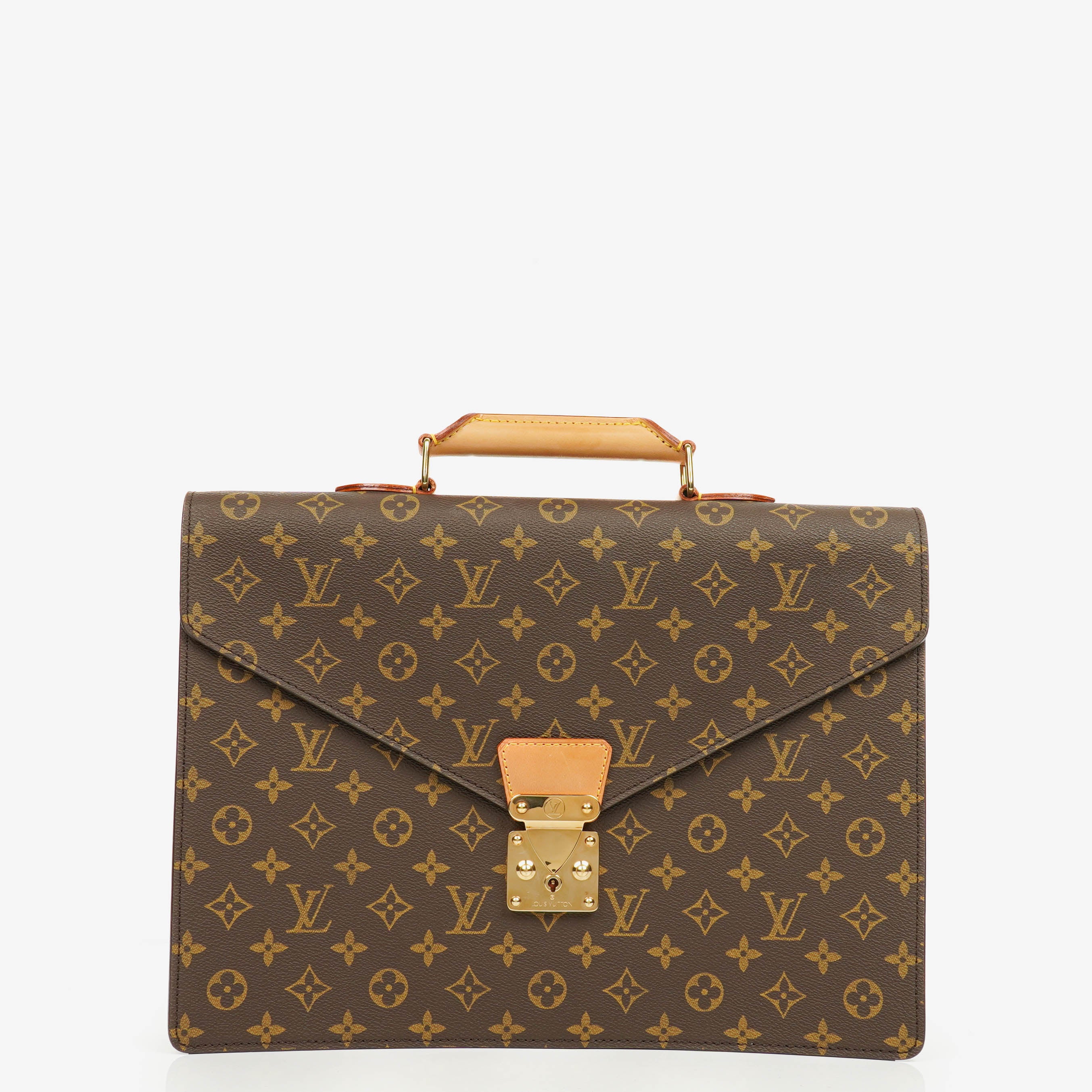 Louis Vuitton Monogram Canvas Serviette Canseiller Briefcase