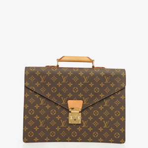 Louis Vuitton Monogram Canvas Serviette Canseiller Briefcase