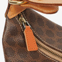 Celine Brown Macadam Coated Canvas Vanity Pouch