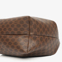 Celine Brown Macadam Coated Canvas Vanity Pouch