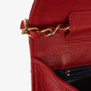 Chanel Classic Full Flap Bag Red Quilted Lambskin