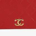 Chanel Classic Full Flap Bag Red Quilted Lambskin