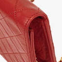 Chanel Classic Full Flap Bag Red Quilted Lambskin