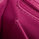 Chanel Pink Chevron Leather Mini Rectangular Single Flap Bag