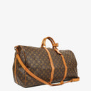 Louis Vuitton Keepall 60 Bandoulière Monogram Canvas Travel Bag