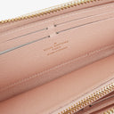 Louis Vuitton Limited Edition Damier Azur Tahitienne Rose Clémence Zippy Wallet