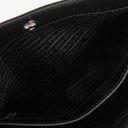 Prada Cleo Spazzolato Nero Leather Shoulder Bag