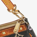 Louis Vuitton Takashi Murakami Pochette Accessoire Multicolor Clutch Handbag