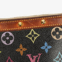 Louis Vuitton Takashi Murakami Pochette Accessoire Multicolor Clutch Handbag