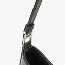 Prada Cleo Spazzolato Nero Leather Shoulder Bag