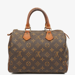 Louis Vuitton Speedy 25 Monogram Canvas Bag