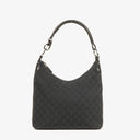 Gucci GG Canvas Braided Handle Ring Hobo Bag