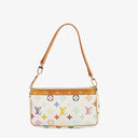 Louis Vuitton Takashi Murakami Pochette Accessoire Multicolor Clutch Handbag