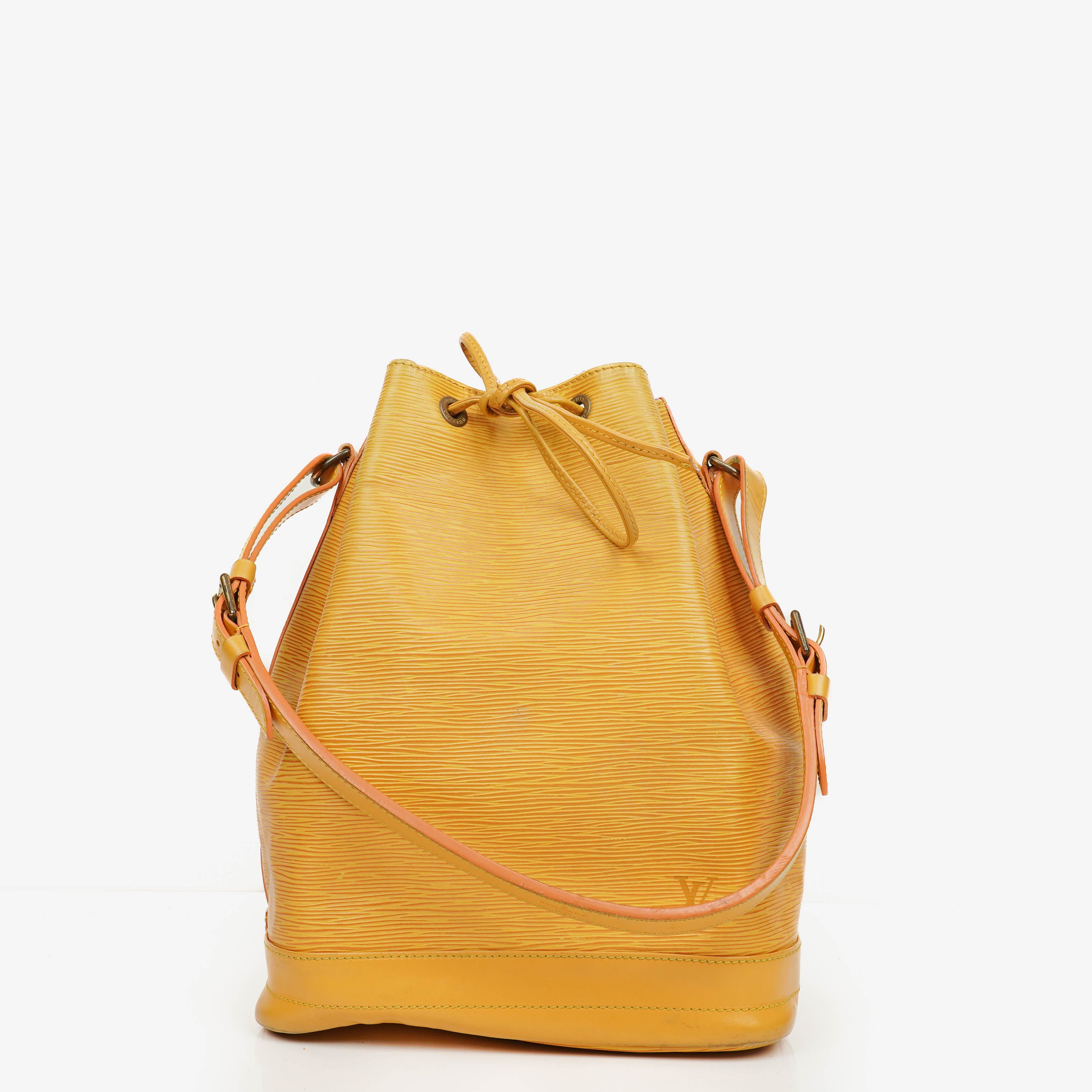 Louis Vuitton Noe Grande GM Yellow Epi Leather Shoulder Bag