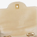 Chanel Multicolour Chocolate Bar Leather And Patent Leather Single Flap Bag