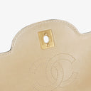 Chanel Multicolour Chocolate Bar Leather And Patent Leather Single Flap Bag