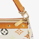 Louis Vuitton Takashi Murakami Pochette Accessoire Multicolor Clutch Handbag