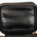 Chanel Black Leather Vanity Case