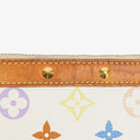 Louis Vuitton Takashi Murakami Pochette Accessoire Multicolor Clutch Handbag
