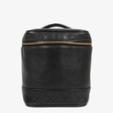 Chanel Black Leather Vanity Case
