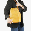 Louis Vuitton Noe Grande GM Yellow Epi Leather Shoulder Bag