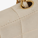 Chanel Multicolour Chocolate Bar Leather And Patent Leather Single Flap Bag