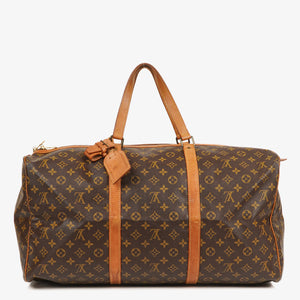 Louis Vuitton Sac Souple 55 Monogram Canvas Bag