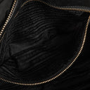 Prada Black Tessuto Gaufre Nylon Bag