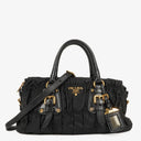 Prada Black Tessuto Gaufre Nylon Bag