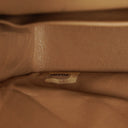 Chanel Vintage Medium Classic Double Flap Bag Beige Quilted Lambskin 24K Gold-Plated Hardware