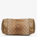 Gucci Multicolour/Brown GG Lurex Heart Bit Shoulder Bag